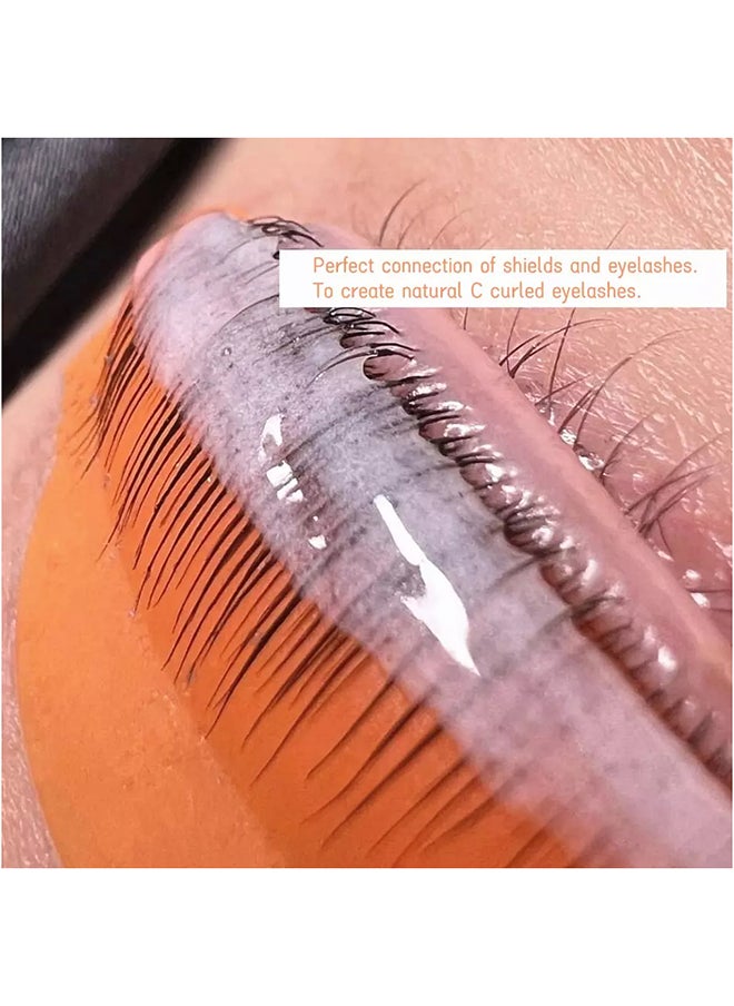 10-Pieces Eyelash Perming Pads Silicone Perm Lift, Eyelash Curler Refills Pads For S, M, L With 5 Different Sizes- GJD09