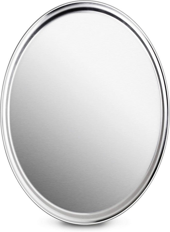 نيو ستار فود سيرفيس صينية بيتزا من نيو ستار فود سيرفيس 50776، حافة عريضة، مصنوعة من الألومنيوم، 18 بوصة - Image 1