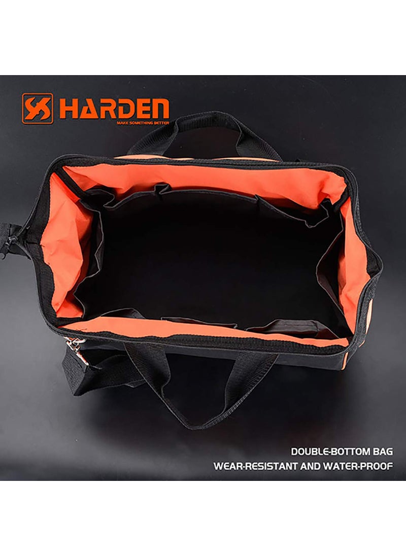 Harden Harden 450mm Professional Tools Set Oxford Bag Double Bottom WearResistant WaterProof Industrial Zipper LoadBearing Handles Durable 520503  - Image 3