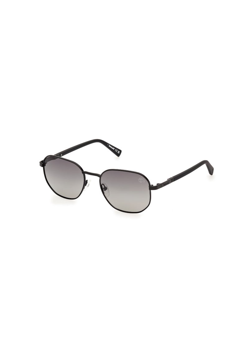 Timberland Men's Metal Sunglasses TB0001802D53 Lens Size: 53 Millimeter - Matte Black - Image 1