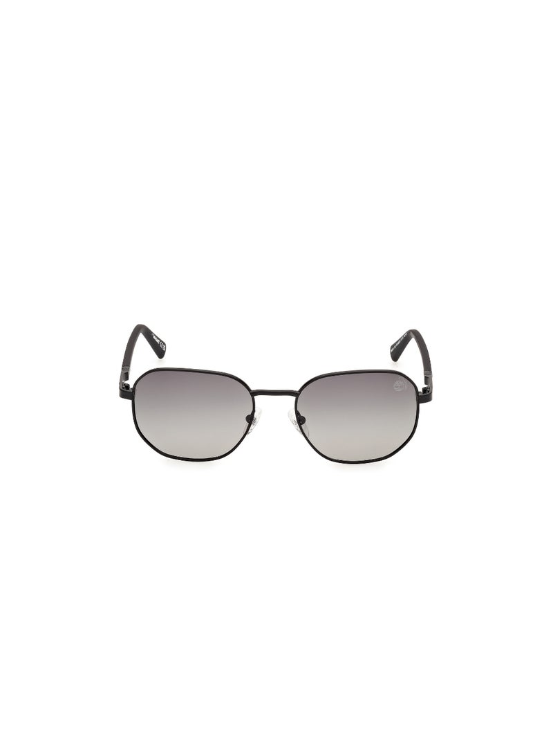 Timberland Men's Metal Sunglasses TB0001802D53 Lens Size: 53 Millimeter - Matte Black - Image 2