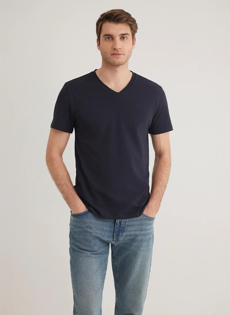 MAVI Stretch V Neck T-shirt