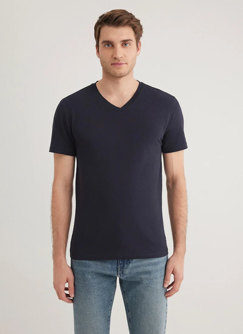 MAVI Stretch V Neck T-shirt