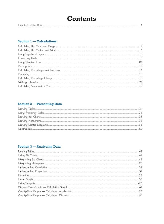 الصف 9-1 GCSE العلوم: مهارات الرياضيات الأساسية - دراسة وممارسة - Image 3