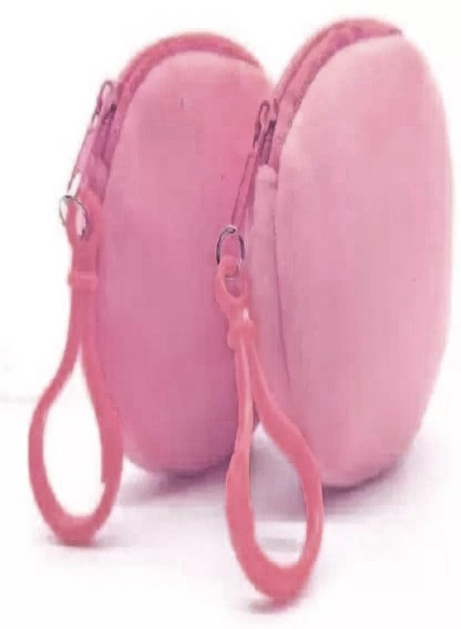 Utkarsh Smiley Pink Coin Pouch Purse Case Wallet Best Birthday Return Gifts Boys,Girls & Kids Pack of 6 - Image 3
