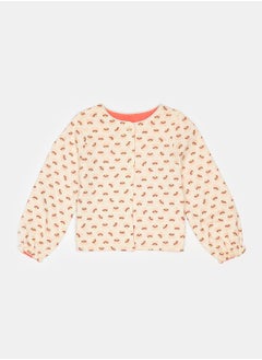 Okaidi OBaiBi By Okaidi Baby Girls Printed Jacket  - Image 1