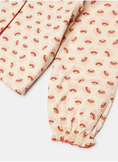 Okaidi OBaiBi By Okaidi Baby Girls Printed Jacket  - Image 4