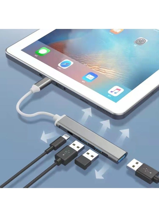 USB3.0 Expansion Dock Usb Splitter Conversion Head Notebook Computer Four-in-one Multi-function Plug-Number Of Interfaces:Cu97 One To Seven Interfaces  - Image 2