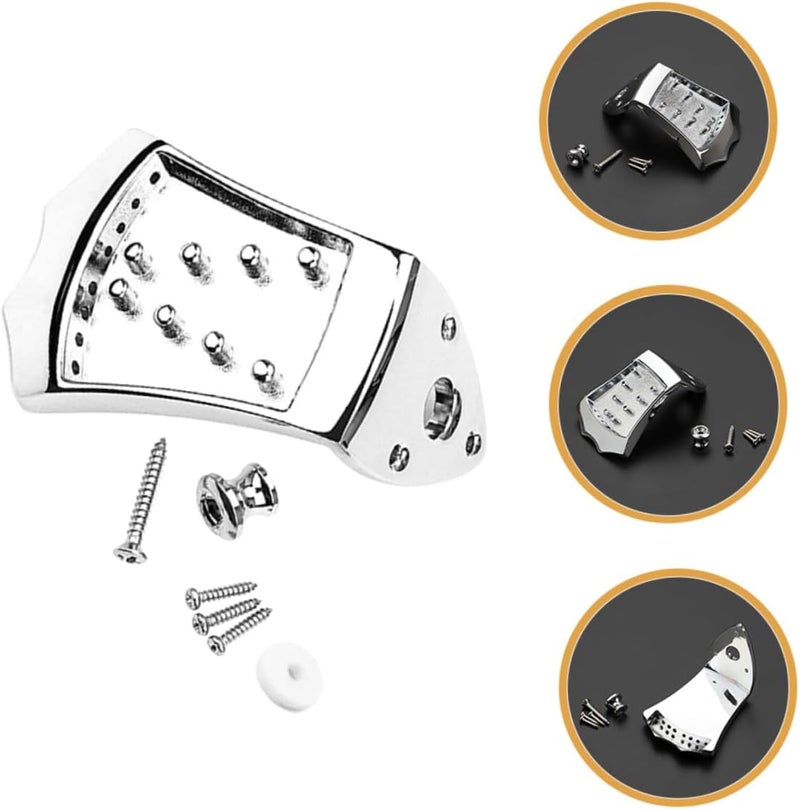 Globally selected raw material Toddmomy Chrome Mandolin Tailpiece QB19 8 String Replacement Hardware Heavy-Duty Design for Enhanced Tone Suitable for Mandolin Instruments Light & sturdy Local available supply Gulf popular simple design Fixed delivery schedule Periodic restock local Well-engineered versatile build Globally selected raw material Secure equipped warehouse Assorted color options Globally popular elegant design Popular trusted craftsmanship Personal & public compatible Reliable daily use design Lightweight Classic trendy design picks Intercity storage hub Repeated use resistant selected material Worldwide popular practical build Multi-market matching options General purpose premium build Light & heavy use compatible All environment compatible Comfort grip All user affordable trusted quality - Image 5