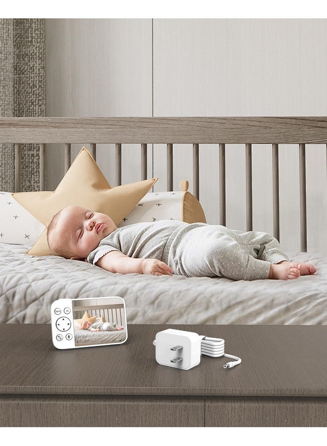 VHBW 6V for Vtech Baby Monitor Power Cord Compatible with Vtech DM221 DM221-2 DM223 DM251 (Parent & Baby Units) DM111 DM112 DM222 DM271 (Parent Unit ONLY) Safe & Sound Audio Monitor - Image 4