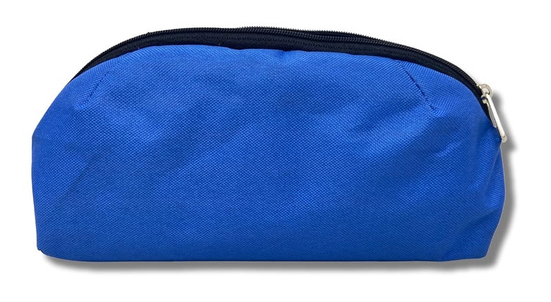 QIPS by HMI Multi Pocket Polyester Pencil Pouch Bag (N.Blue) - Image 2