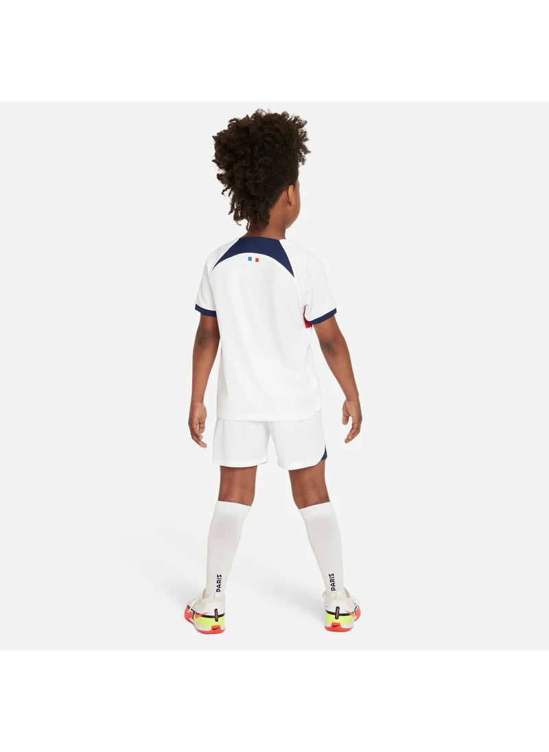 Nike Kids' Paris Saint-Germain 2023/24 Away Dri-FIT 3-Piece Kit