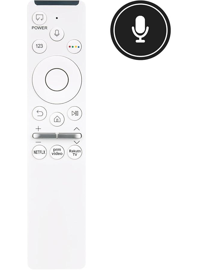 Bn59 01330J Voice Replaced Remote Control Fit For Samsung Frame Smart Tv Qe32Ls03Tb Qe50Ls03Ta Gq32Ls03Tbkxzg Qe32Ls03Tbw Qe43Ls03Tau Qe50Ls03Tau Gq65Ls03Tau Qe32Ls03Tbk Qe55Ls03Ta