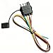 Ruibapa 18 Inch Pure Copper 4 Pin 5 Wire Trailer Wiring Harness Plug Male End Replacement Connector for Trailer Hitch Wire MultiPurpose Ship Lamp Dust Cover with Trailer Side 4Pin Trail Lamp Plug - Image 2