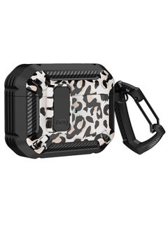 Camouflage AirPods Pro Protective Case Soft Shell Full Cover Customized Design Bluetooth Earphone Cover For Apple 3rd Generation-Color:Leopard-Applicable Model:AirPods Pro