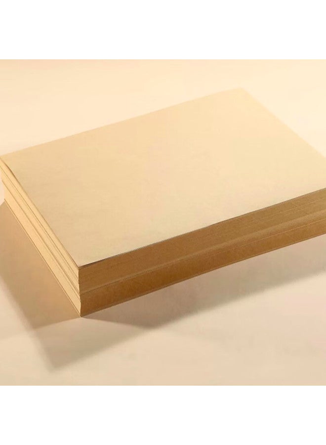 Yuzi Jian A4 Thickened Cowhide Paper 120g, Cowhide Paper Cover Cowhide Printing Paper, Certificate Cover Paper, Cowhide Card Paper Book Cover Paper Packaging Paper Drawing Paper 100 Sheets 1234 - Image 4