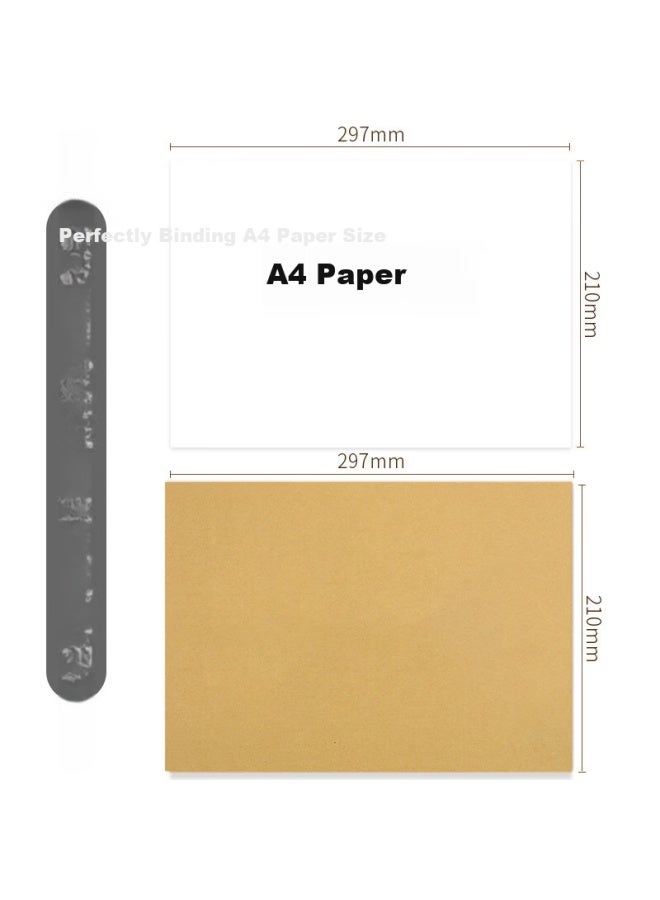 Yuzi Jian A4 Thickened Cowhide Paper 120g, Cowhide Paper Cover Cowhide Printing Paper, Certificate Cover Paper, Cowhide Card Paper Book Cover Paper Packaging Paper Drawing Paper 100 Sheets 1234 - Image 2