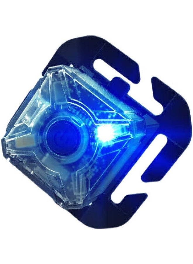 NITECORE إشارة الضوء الليلية Nu06 Le، ضوء تحذيري لخوذة ركوب الدراجات في الليل، ضوء وامض، ضوء أمان خارجي - Image 1