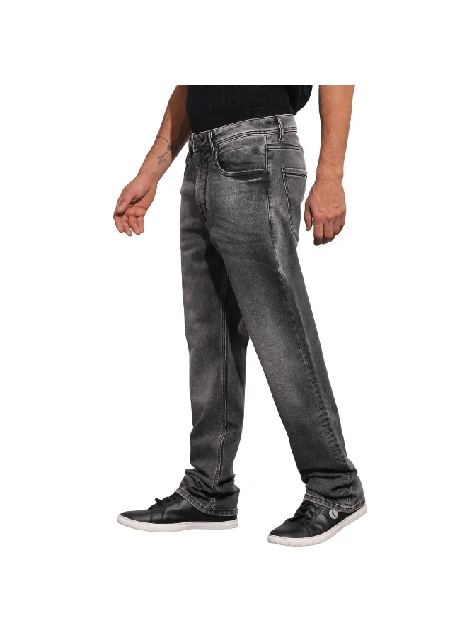 Being Human Mens Grey Tone Boot Cut Fit Denims