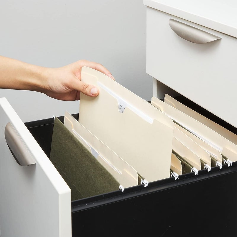 Staples Jacket File Folders, Letter Size, Manila, Expandable 2-Inch Sides, Bulk 50-Pack - Image 4