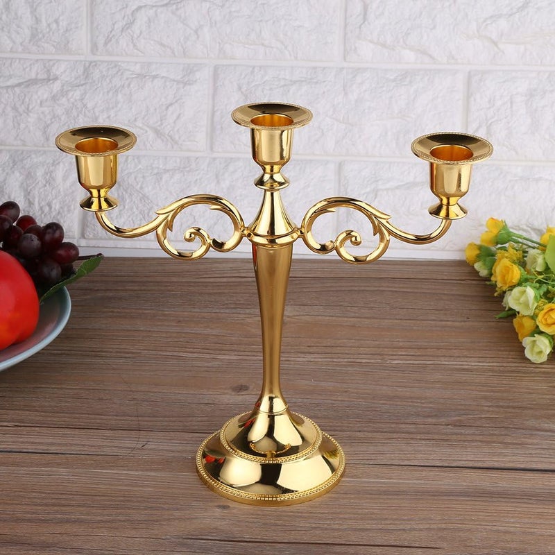 klarako Candlestick Holders, Candle Holders Vintage & Modern Decorative Centerpiece Candlestick Holders European Style Candelabra Ideal Weddings, Parties, Special Events, Spa and - Image 5
