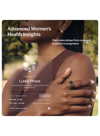 Ultrahuman Ring AIR - Advanced Sleep-Tracking Wearable, HRV & Temperature Monitoring, Track Workout, Movement & Recovery, Water Resistant, 6 Days Battery Life(Size 9) - view 4