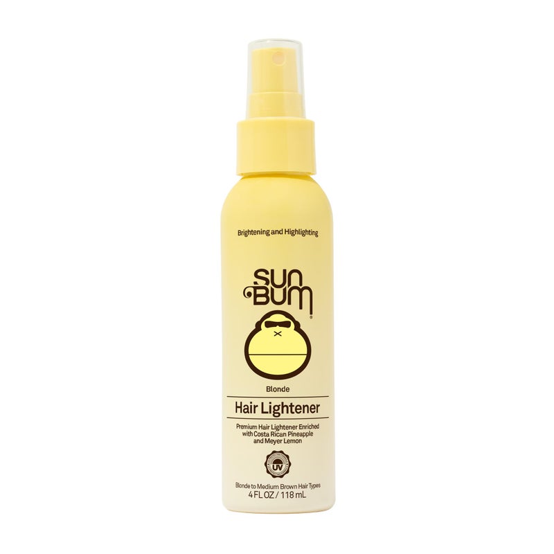 Sun Bum بخاخ تفتيح الشعر من صن بوم - لأنواع الشعر الأشقر إلى البني المتوسط - حماية من الأشعة فوق البنفسجية - غني بالأناناس وليمون ماير - نباتي - 4 أونصات - Image 1