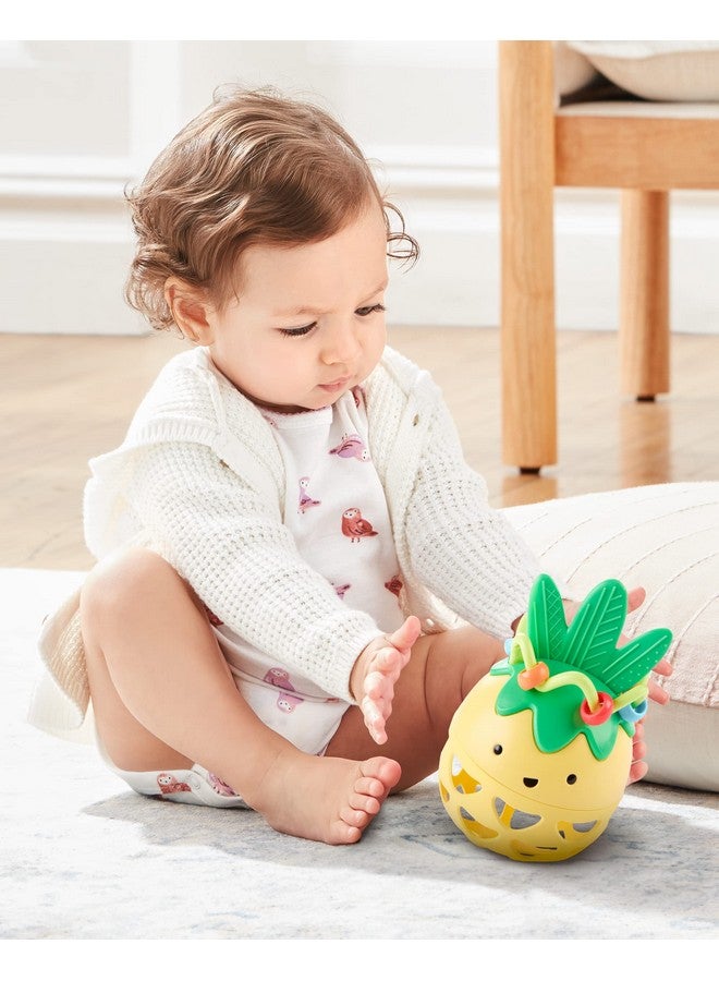 Skip Hop Infant Rattle Toy, Pineapple Rattle Toy for Babies - Image 2