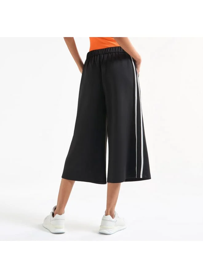 Splash FAV Solid Culottes with Pockets and Panel Detail