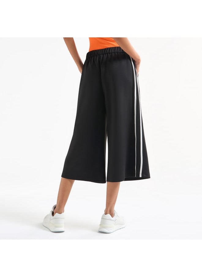 FAV Solid Culottes with Pockets and Panel Detail  - Image 4