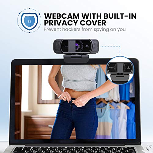VITADE Webcam with Microphone 1080P HD Web Camera, 672 USB Desktop Web Cam Facecam Video Cam for Streaming Gaming Conferencing Mac Windows PC Laptop Computer - Image 2