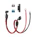 ELFCULB SAE to O Ring Terminal Harness 14AWG 2FT SAE Battery Connector 2 Pin Quick Disconnect Plug Cable with 10A 15A 20A Fuse Compatible for Motorcycle Cars RV - Image 2