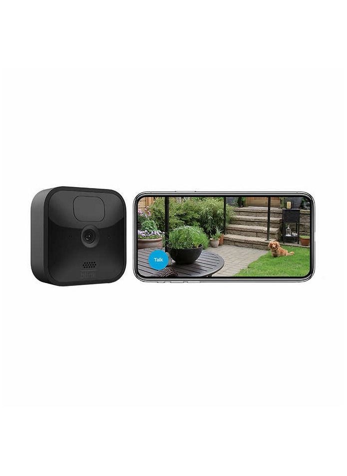 Blink - Blink 5 Camera Security System - 4 Outdoor Battery Powered Cameras, 1 Mini Indoor Plug-in Camera, with Yard Sign - Image 1