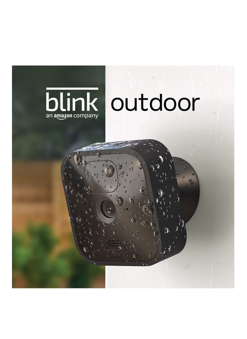 Blink - Blink 5 Camera Security System - 4 Outdoor Battery Powered Cameras, 1 Mini Indoor Plug-in Camera, with Yard Sign - Image 1