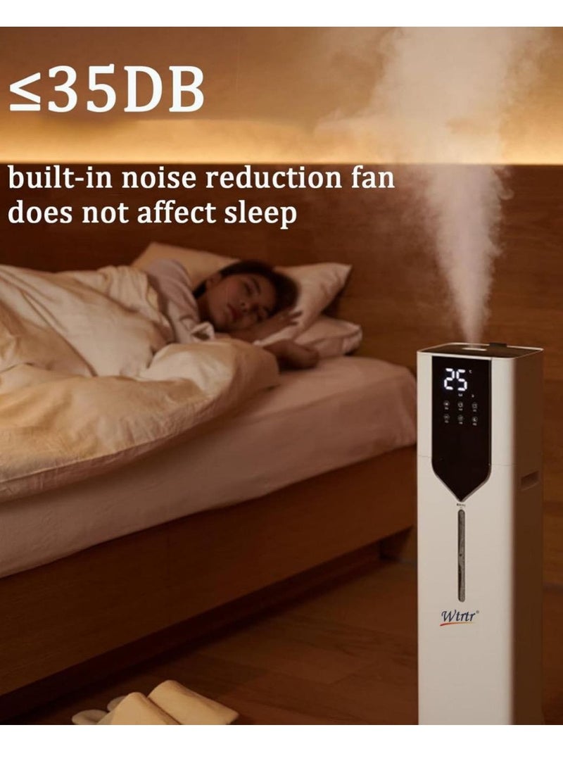 Wtrtr Wtrtr 10L Humidifiers, Floor humidifier Bedroom Humidifiers for Large Room with Extended Tube, Room Cool Mist Humidifier (10L) - Image 5
