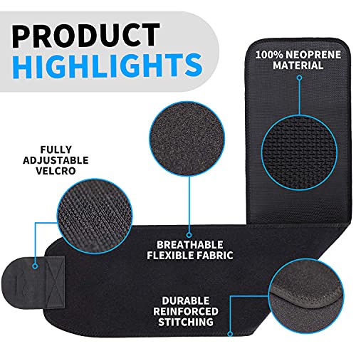 Fashnex Waist Belt Made of Neoprene for Women & Men for Tummy Exercise. - Image 4