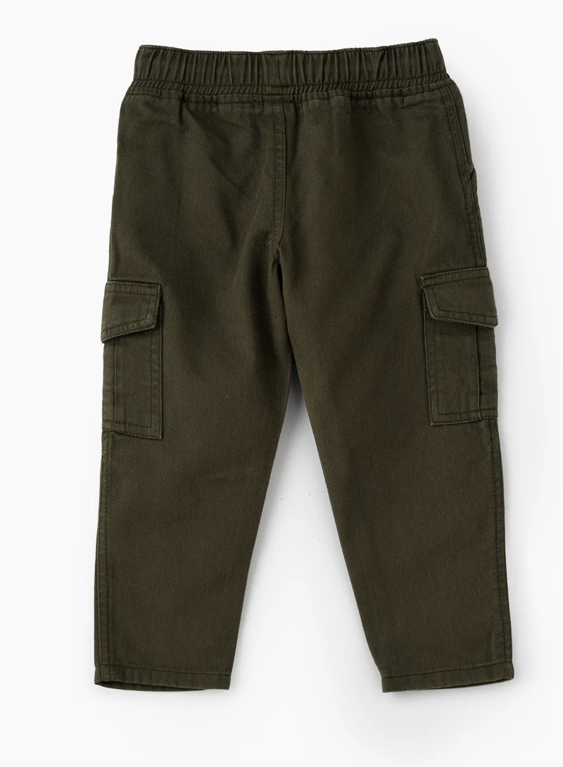 JAM Woven jogger with front patch pocket
