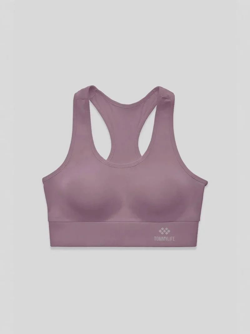 تومي لايف TOMMY Sleeveless Cropped Fitted Sports Top