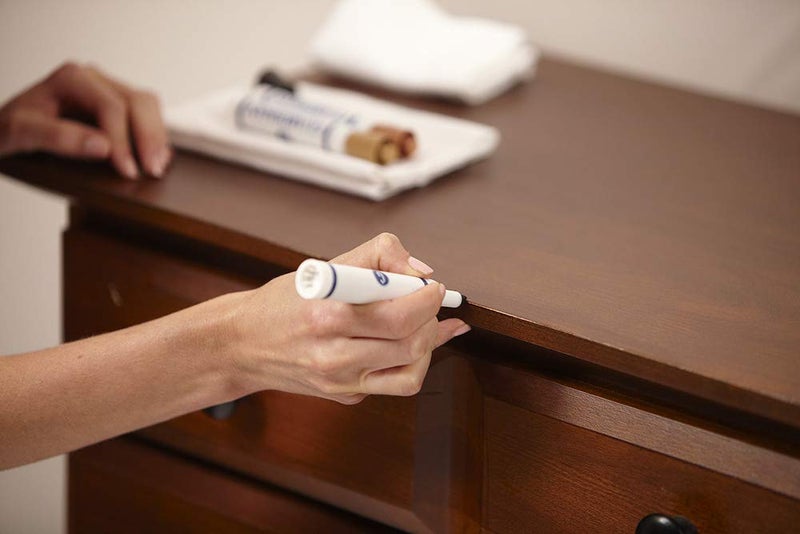 Guardsman Wood Furniture Markers, Furniture Scratch Repair Kit for Wood Floors, Cabinets, Chairs, and Furnishings, 3 Colors - Image 3