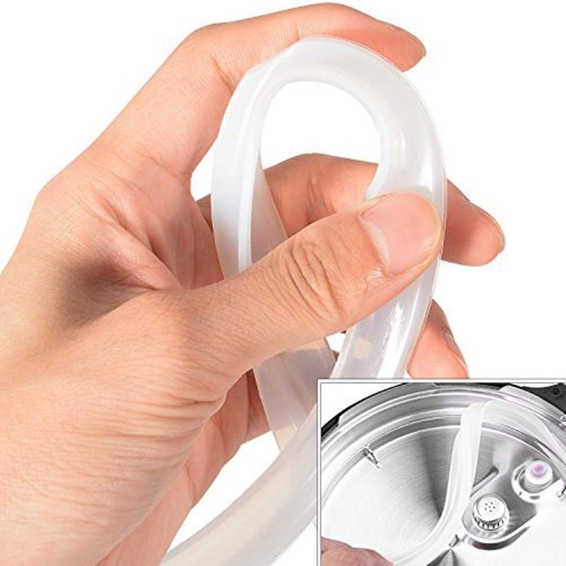 ZoneFly Original Sealing Ring for Cuisinart 6 Quart Pressure Cooker - Replacement Silicone Gasket for CPC-600, 2-Pack - Image 2