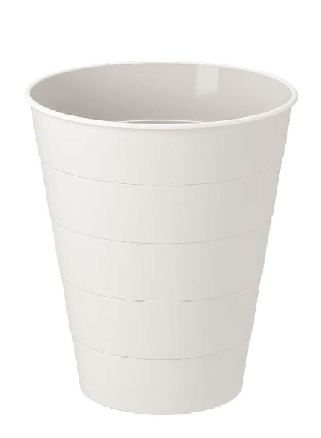 Waste bin, white, 10 l  - Image 1