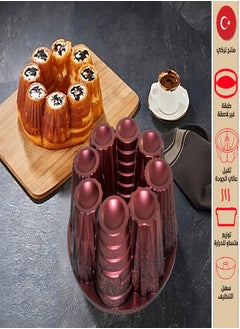 AKG Original Turkish granite cake mold covered with non-stick  - Image 4