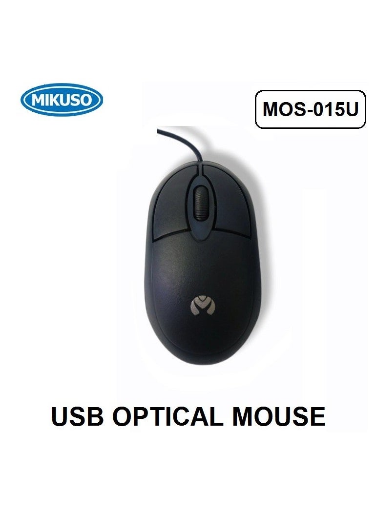 MIKUSO Mouse USB Optical MIKUSO MOS-015U  - Image 2