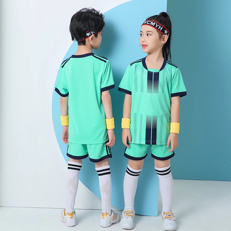 Children''s Football Uniform Set for Boys and Girls, Printed Number Short-Sleeved Sports Jersey, 2026 World Cup Fan Version Jersey - Image 1