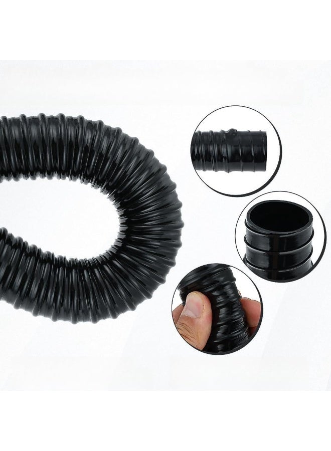 Generic 1-1/8-Inch Dia Plumbing Kit | 6 FT Flexible PVC Hose Bilge Pump Installation Kit Bilge Pump Hose | Includes 2 Hose Clamps and Thru-Hull Fitting  - Image 3