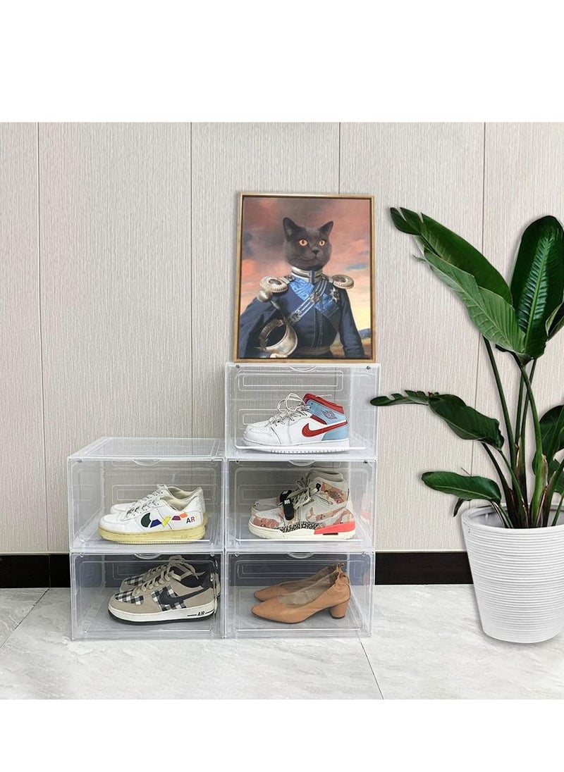 Kicks Protect - StackEm Sneaker Crates Shoe Box Side Drop Clear - Image 1
