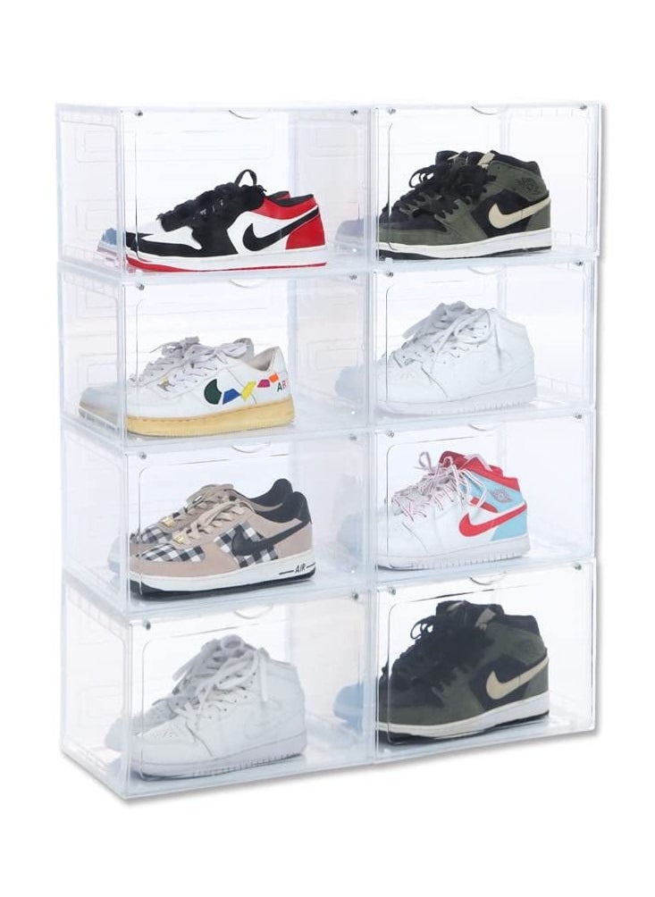 Kicks Protect - StackEm Sneaker Crates Shoe Box Side Drop Clear - Image 1