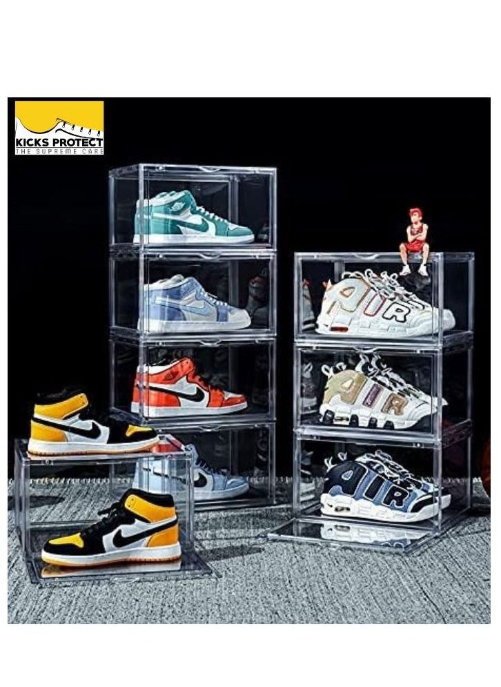 Kicks Protect - StackEm Sneaker Crates Shoe Box Side Drop Clear - Image 1