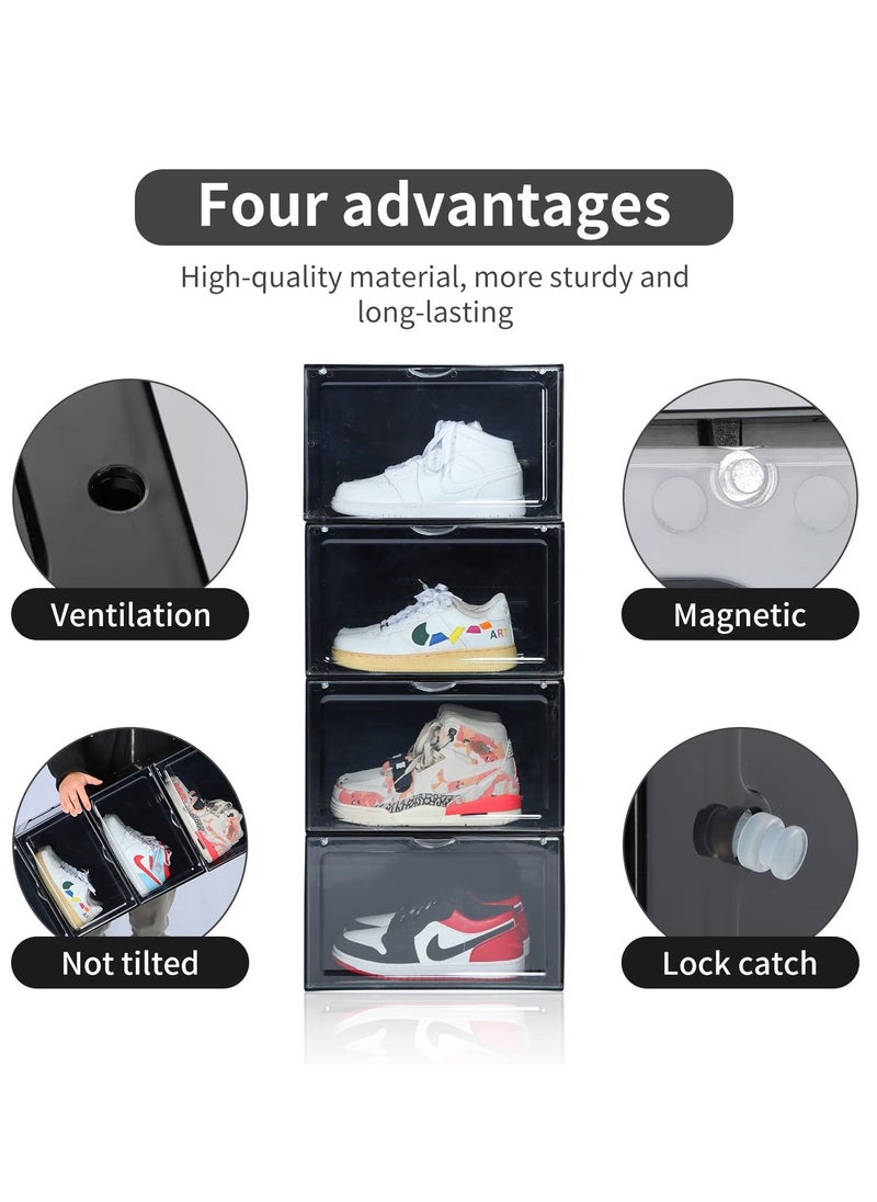 Kicks Protect - StackEm Sneaker Crates Shoe Box Side Drop Clear - Image 1
