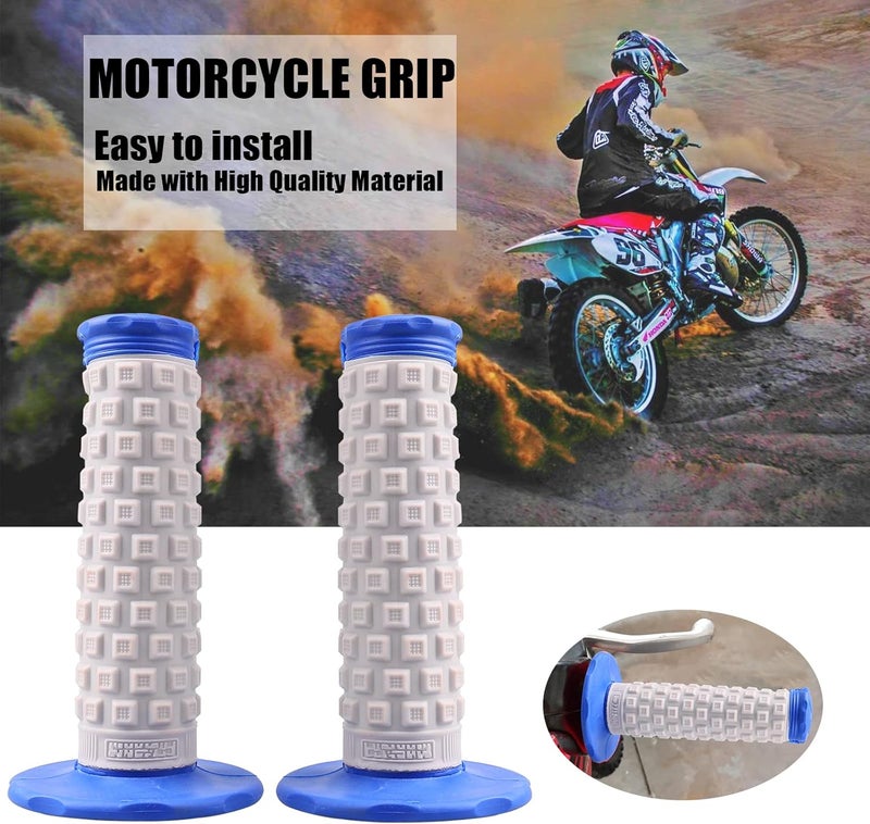 APPYU Motorcycle Grips 7/8" Dirt Bike Grip Pillow Top Grips Rubber Anti-Slip Universal Handlebar Racing Grip for Motocross ATV - Image 4